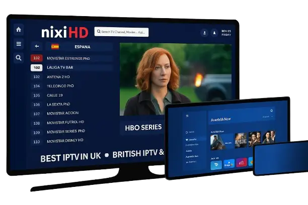 Best IPTV in UK | British IPTV and IPTV Subscription UK by NixiHD