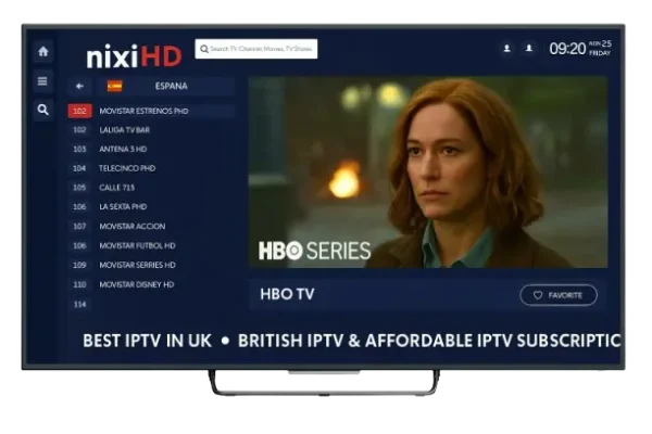 Best IPTV in UK | British IPTV and IPTV Subscription UK by NixiHD
